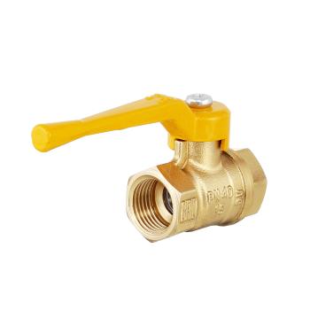 Кран шаровый латунныйБАЗ  11б27п газ ВР/ВР Ду 32 (1 1/4") Ру 40 рычаг  от производителя "Рускон"