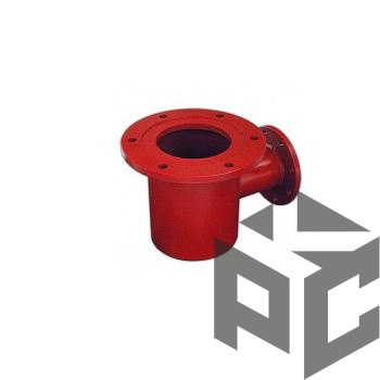 Подставка пожарная стальная ППОФ 200 Ру 10 Техкомплект (усиленная) от производителя "Рускон"