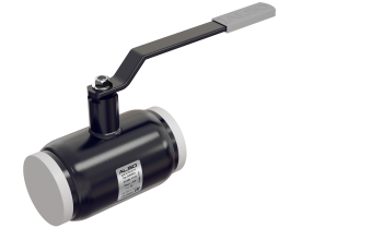 Кран шаровой стальной муфтовый ALSO КШ.М.  Ду 15 Ру 40