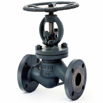 Клапан (вентиль) запорный стальной 15с22нж Ду 80 Ру 40
