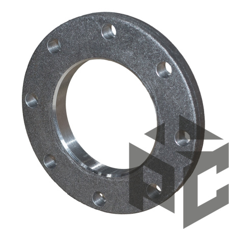 Фланец сталь 09Г2С плоский Ду 80 Ру 10 ГОСТ 33259 без обработки от производителя "Рускон"