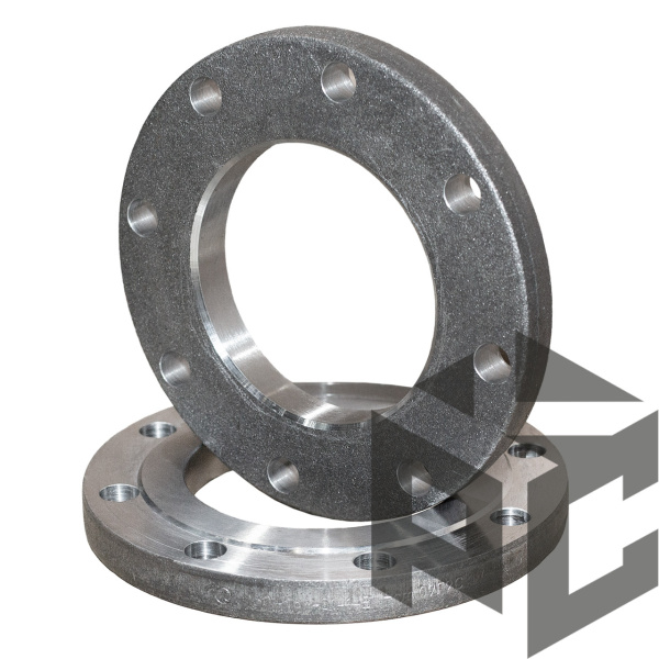 Фланец сталь 09Г2С плоский Ду 100 Ру 10 ГОСТ 33259 без обработки от производителя "Рускон"